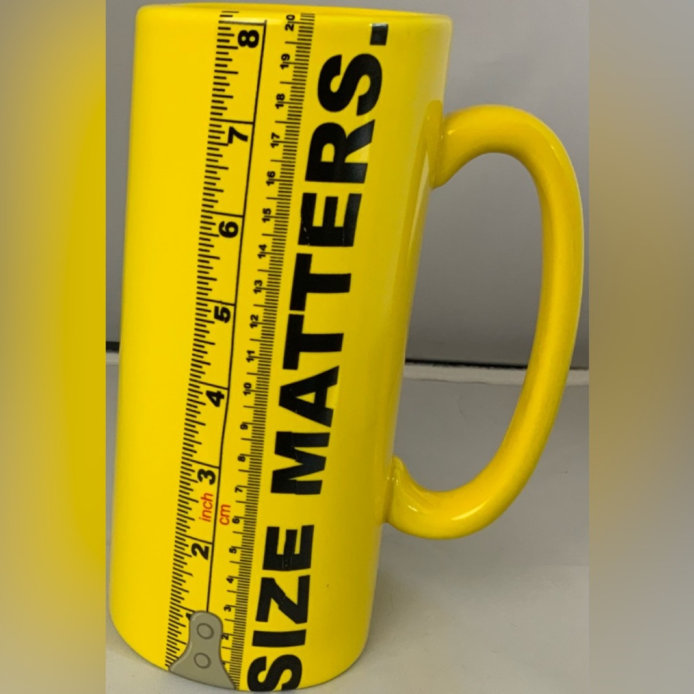 Big Mouth Size Matters Mug